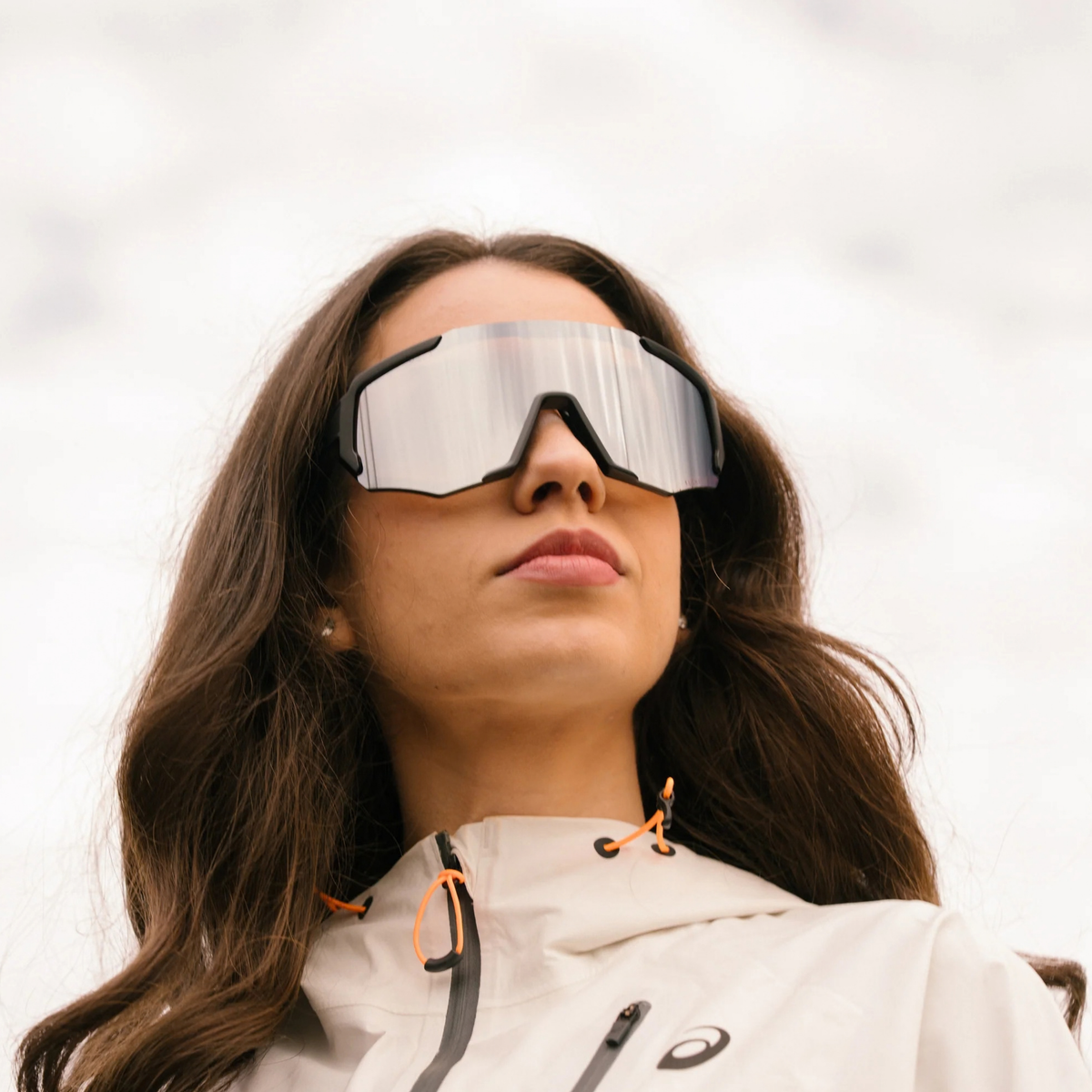 Ochelari de soare sport fotocromatici cu lentilă oglindă Flexion Terra – Brown Silver