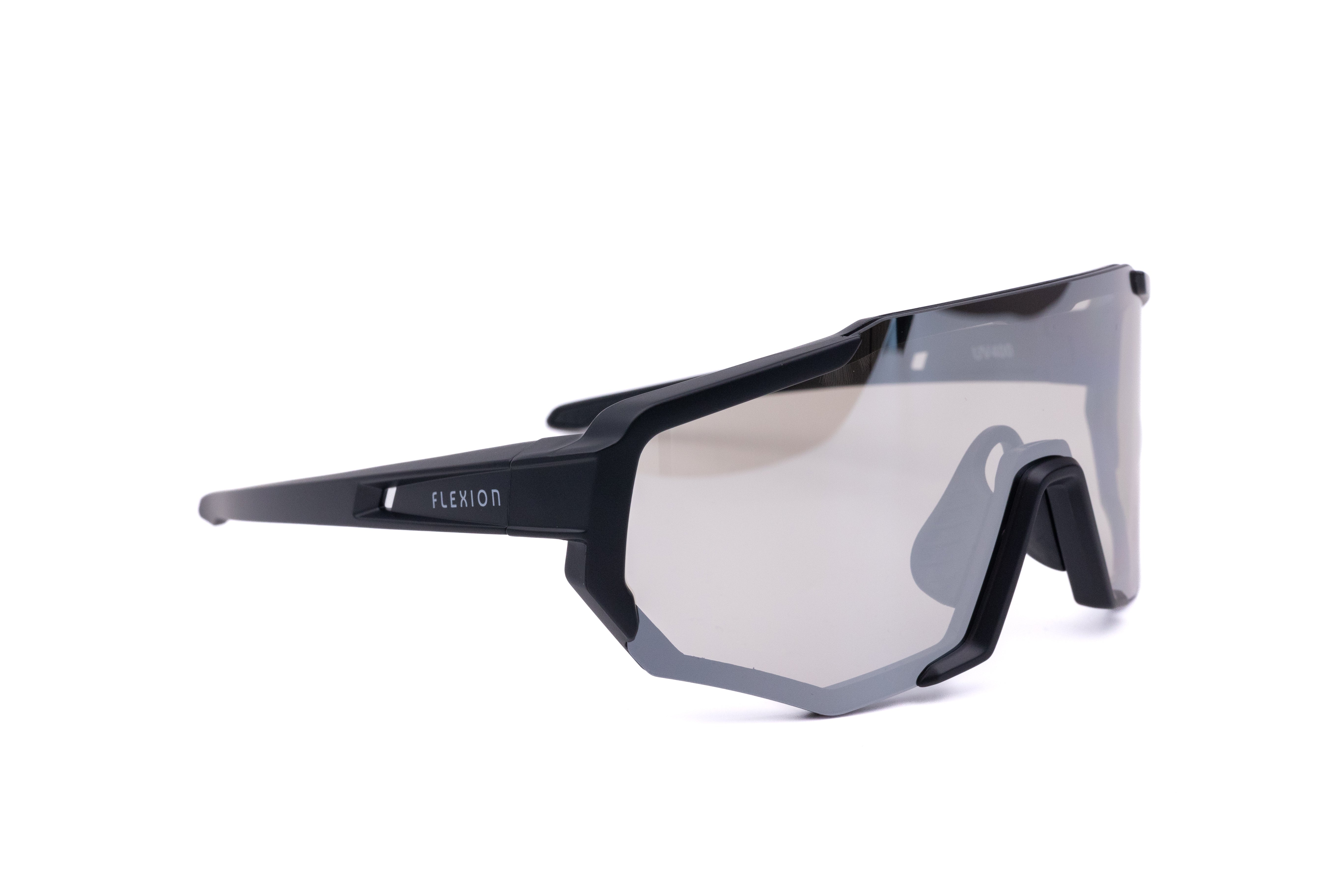 Flexion Terra - Ochelari De Soare Fotocromatici Sport pentru Alergare | Lentilă BronzeShift Silver Mirror