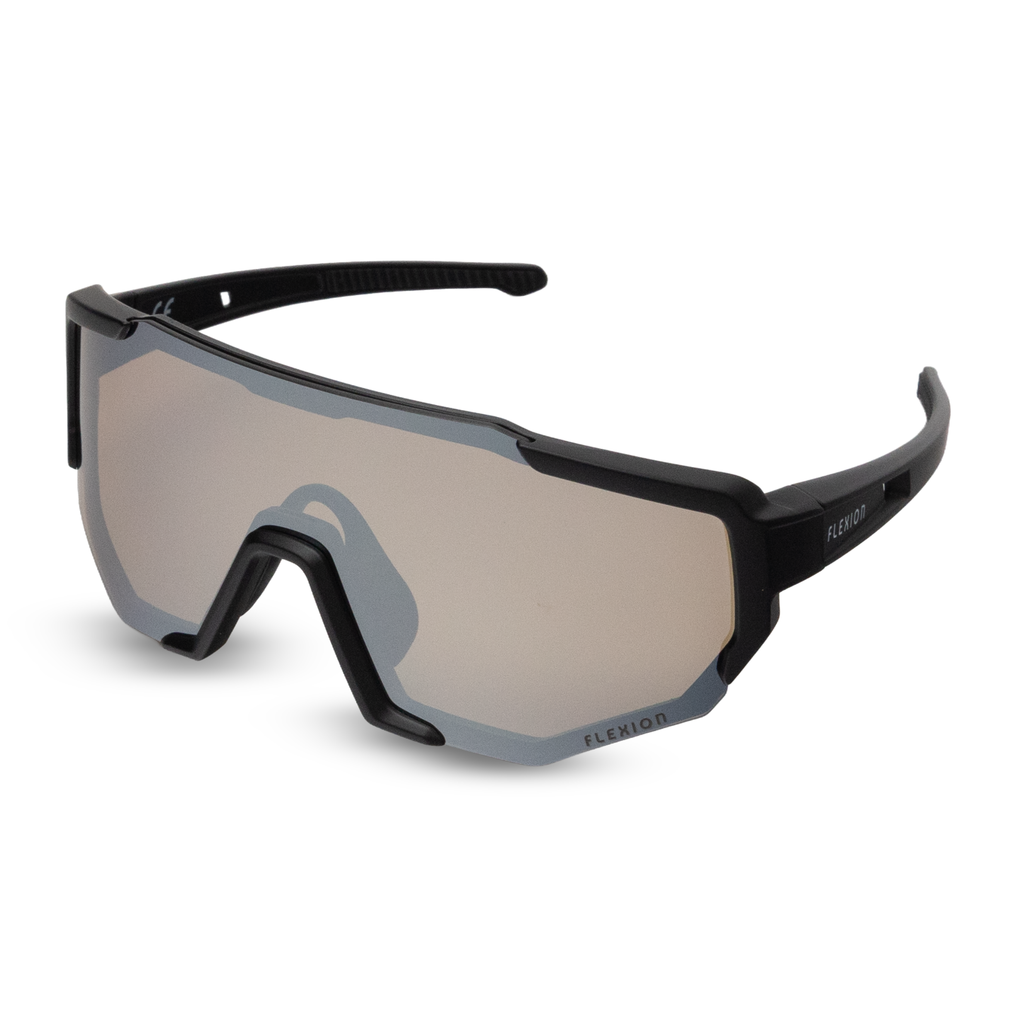 Ochelari de soare sport Fotocromatici cu Lentila Oglinda Flexion Terra / Brown Silver