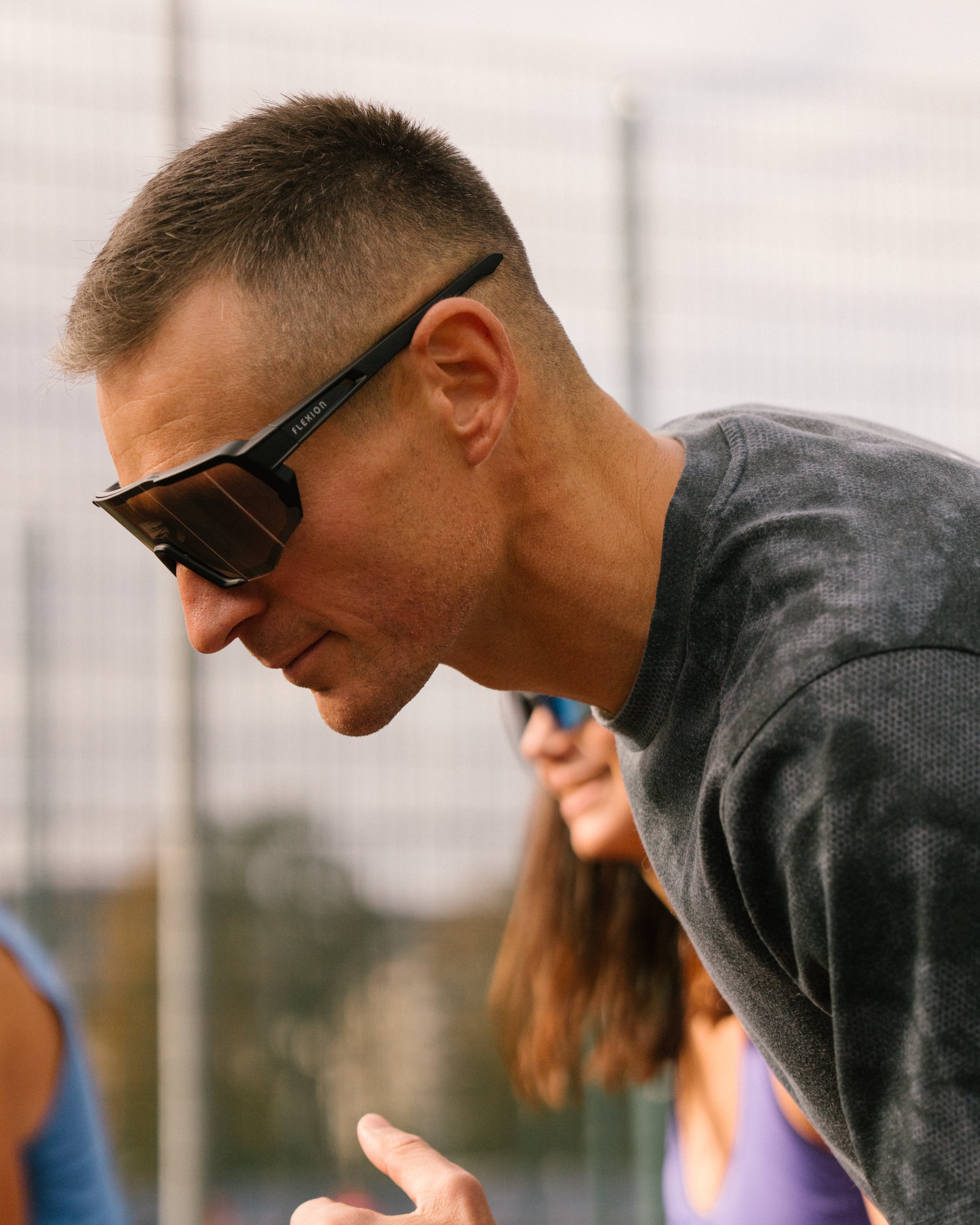 Flexion Terra - Ochelari De Soare Fotocromatici Sport pentru Alergare | Lentilă BronzeShift Silver Mirror