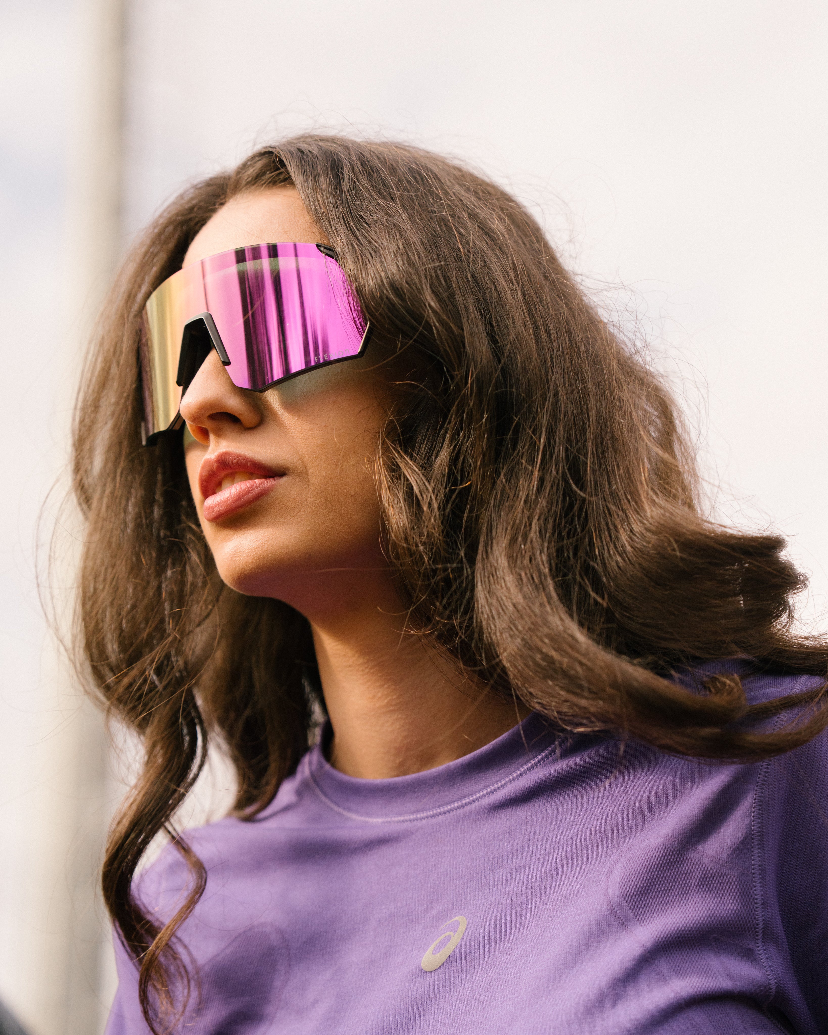 Flexion Shield Plus – Ochelari de Soare Sport pentru Alergare și Ciclism | Lentilă Fireglow MaxVision Anti-Aburire