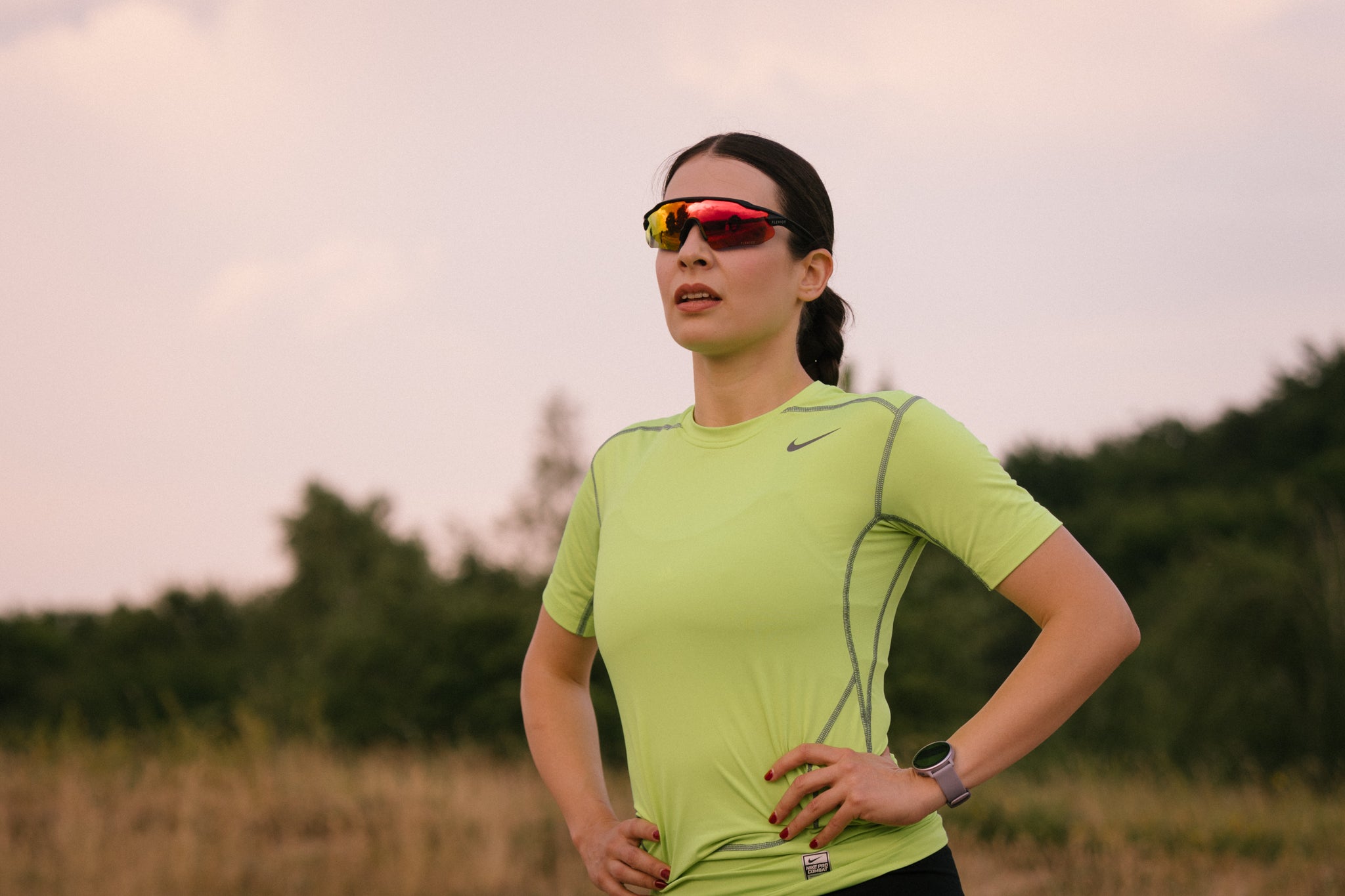 ochelari-sport-lentila-oglinda-rosie-femei-flexion