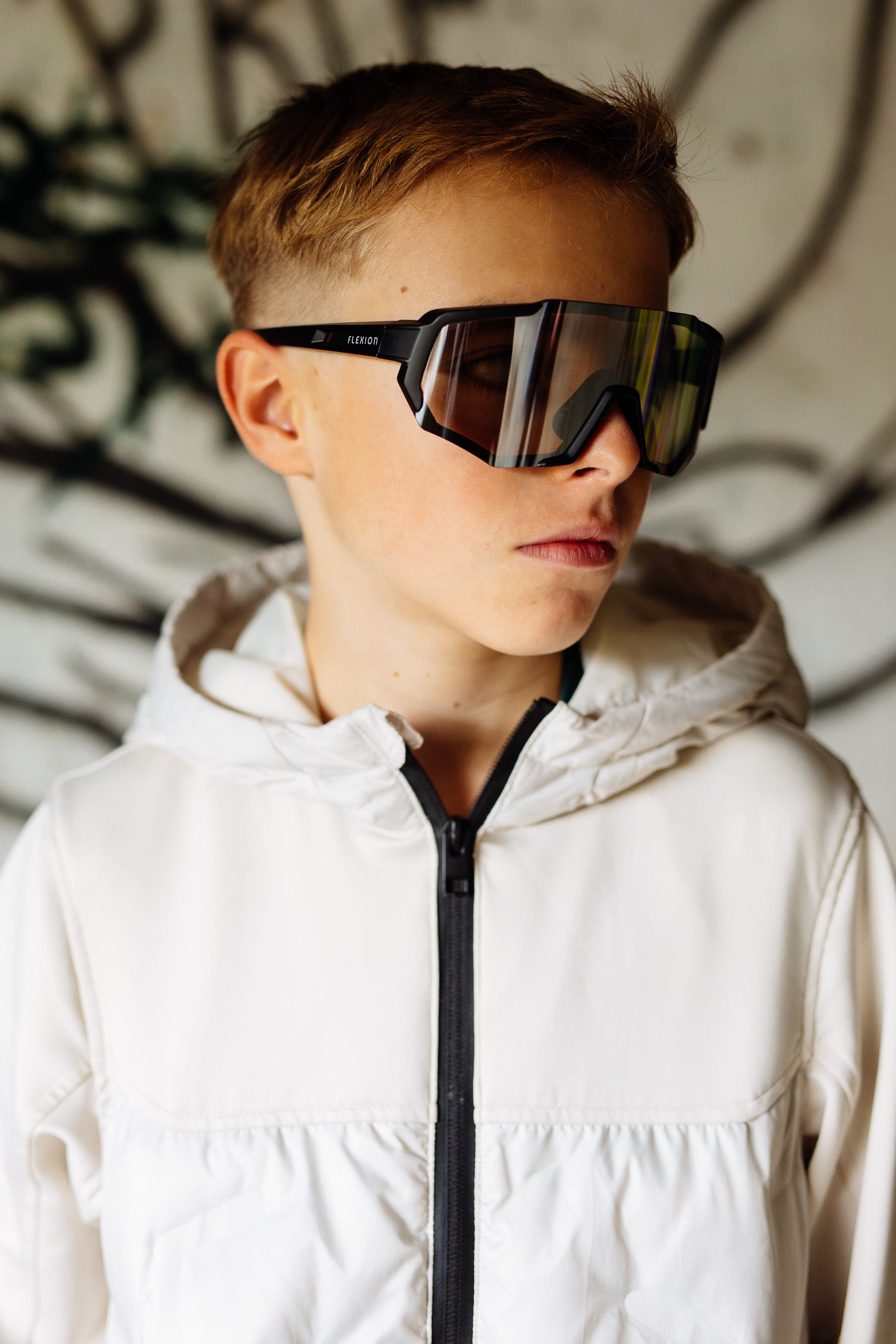 Flexion Terra - Ochelari De Soare Fotocromatici Sport pentru Alergare | Lentilă BronzeShift Silver Mirror