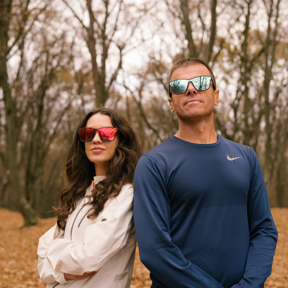 Ochelari de soare cu lentilă oglindă Flexion Urban – Arctic Chrome