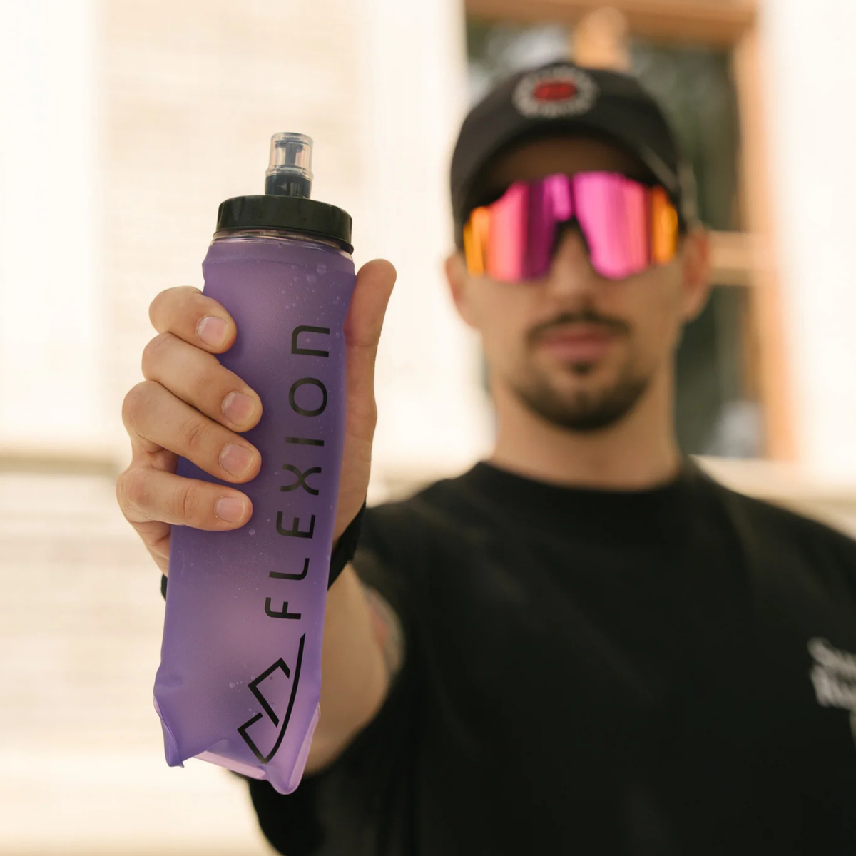 Recipient hidratare Flexion Soft Flask cu strap reglabil pentru alergare 500 ML
