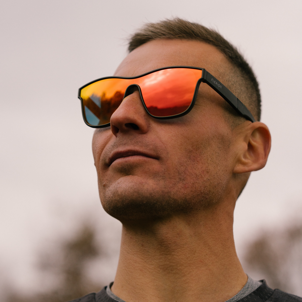 Ochelari de soare cu lentilă oglindă Flexion Nova – SolarFlare