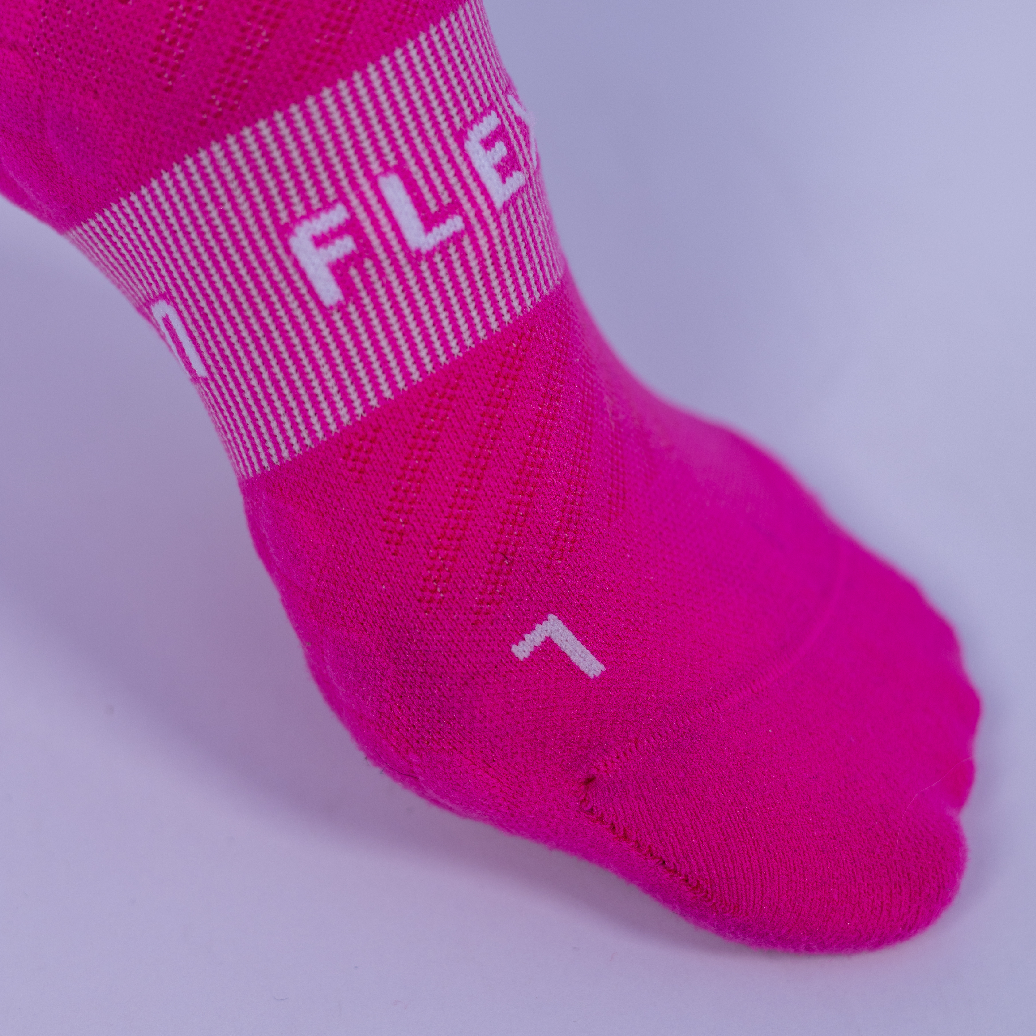 Șosete de compresie Flexion PULSE 3D·Dots - Roz Electric