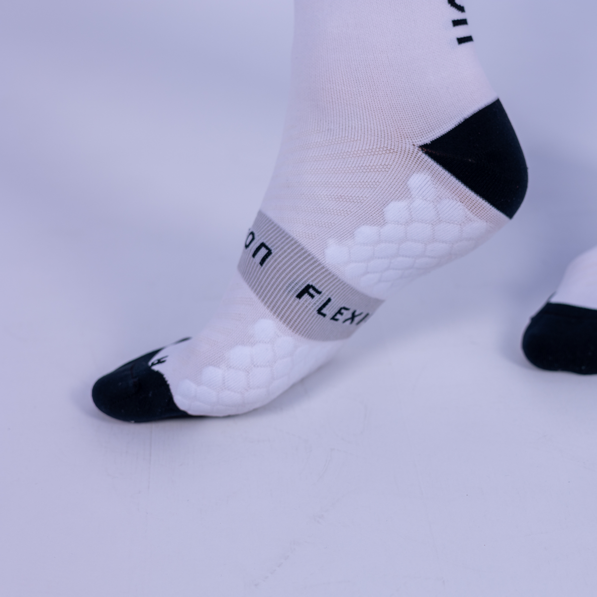 Șosete de compresie Flexion PULSE Alb Arctic – imagine 6