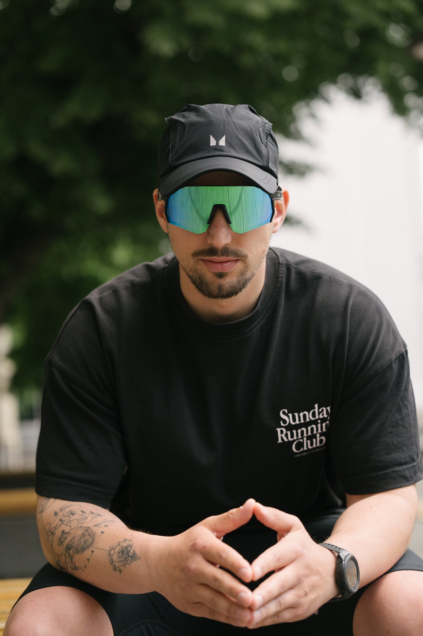 Ochelari de soare sport Anti-Aburire Flexion Azur