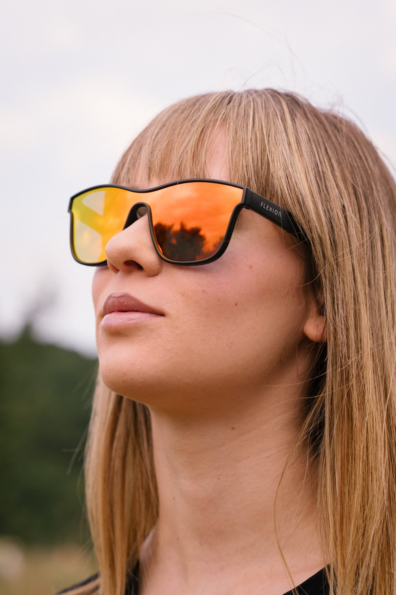 Flexion Nova - Ochelari De Soare Sport Cu Lentilă Oglindă  | Lentilă SolarFlare